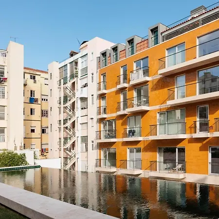 Апартаменты Belmez - 1 Bedroom, Pool And Parking In Arroios Лиссабон